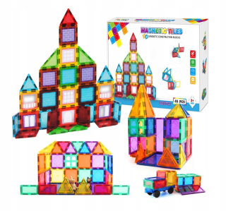 Magneticka stavebnica - Vzdelávacie Magnetické bloky Set 45 EL Panely