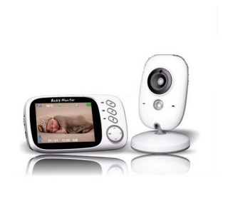 Baby Monitor biela elektronická opatrovateľka