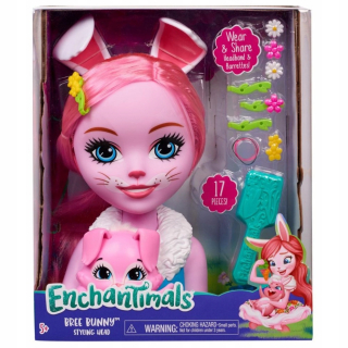 Enchantimals hlavou štylizovať vyčesávacího králika