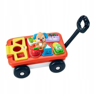 Interatívna hračka - Vzdelávacie kočík šteňa ghv14 Fisher Price