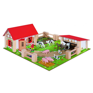 Drevená farma malých zvierat Eichhorn 4304