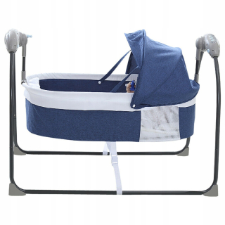 Elektrická modrá kolíska pre posteľ s hmotnosťou 18 kg