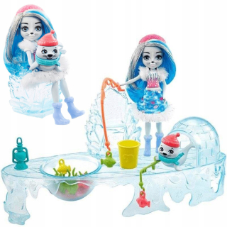 Bábika - Enchantimals rybárčenie Doll Sashay Seal GJX48