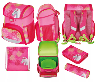 Súprava školskej tašky Herlitz Loop Plus Bloomy Horse