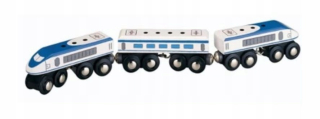 Dráha pre deti, stavebnica - Automobily Expres - Blue Pendolino 50401
