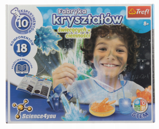CryfL Science4You 8+ kryštály továreň