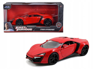 Autíčka zostava - Rýchle zúrivý Auto Lykan Hypersport vozidla