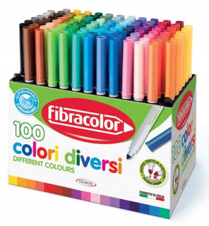 Fixky Fibracolor 100 ks.