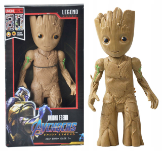 Akčná figúrka, postavička - Groot Avengers Figurank A Sound 27 cm LED
