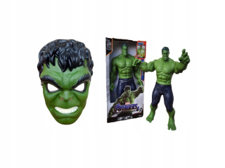 Akčná figúrka, postavička - Figúrka Hulk Avengers Sound + maska