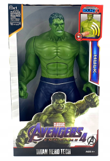 Akčná figúrka, postavička - Figúrka Hulk s interaktívnymi zvukmi