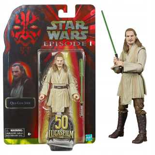 Akčná figúrka, postavička - Star Wars Black Series Qui-Gon Jinn 50. figúrku