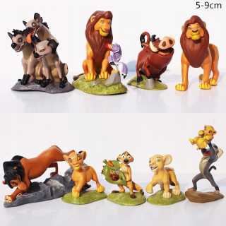 Rozprávková postavička - Figúrky Set Kráľ Lion and Friends