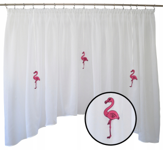 Záclony do detskej izby - Detské záclony Flamingo 300x145