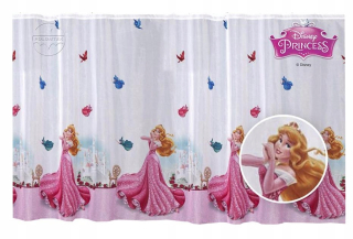 Záclony do detskej izby - Detská záclona Disney 220x150 Aurora Princess