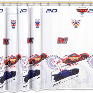 Záclony do detskej izby - Detská záclona Disney 240x150 Cars 3 Dal3
