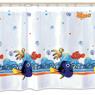Záclony do detskej izby - Detská záclona Disney 240x150 Dory Nemo