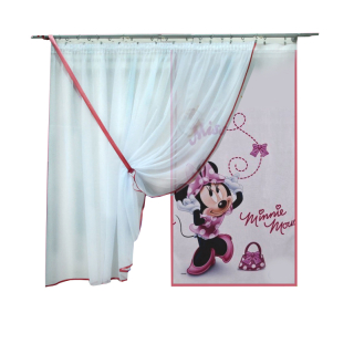 Záclony do detskej izby - Záclony Záclony Detský panel myši Minnie