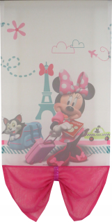 Záclony do detskej izby - Detské záclony Mouse panel Minnie