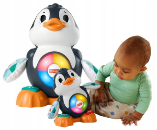 Interatívna hračka - FISHER PRICE LINKAMALS Interactive tučniak