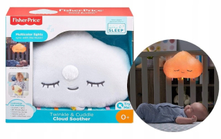 FISHER PRICE Sleepy Cloud Slezing na posteli