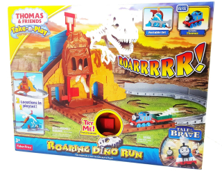 Dráha pre deti, stavebnica - Fisher Price Thomas & Friends Roaring Dino Run