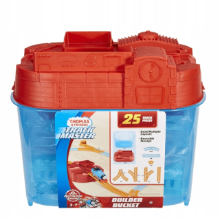 Dráha pre deti, stavebnica - FISHER PRICE THOMAS Box of staviteľ tratí