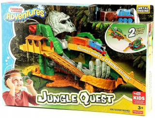 Dráha pre deti, stavebnica - Fisher Price Tomek Dobrodružstvo v džungli FBC73