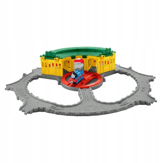 Dráha pre deti, stavebnica - FISHER PRICE Tomek a priatelia depo
