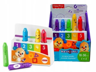 Interatívna hračka - FISHER PRICE Learning ceruzky FBP55 humor farba