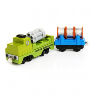 Dráha pre deti, stavebnica - Fisher Tomek Thomas Wagonics Sodor Supply R8865