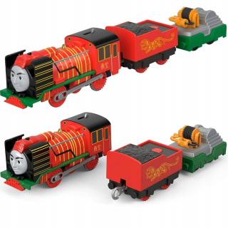 Dráha pre deti, stavebnica - Fisher Tomek Trackmaster frontu Yong Bao vozy