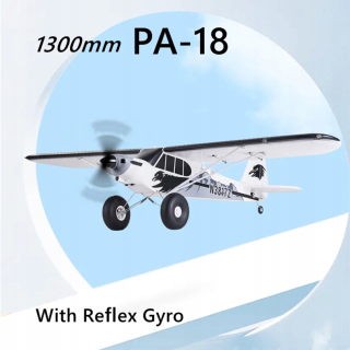 FMS RC lietadlo 1300MM PA-18 PNP a RTF PA18 J3 Piper Super Cub 5CH s