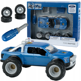 Stavebnica pre deti - Ford Raptor Vehicle pre Twisting Auto skrutkovač
