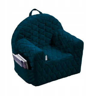 Detské kreslo - ARMCHAIR BABY SEAT PUFA vyrobené z VELVET peny