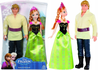 Bábika Frozen Elsa - Mrazené Anna a Kristoff Land of Ice 5029