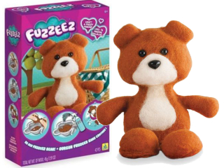 Fuzzeez maskot medvedík to urobiť sám plyšu 6+