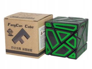 Fangcun Duch Cube Black telo Green Hollow Stick.