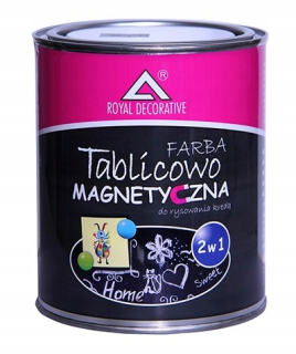 Magnetický lak 2v1 pre stenové dosky