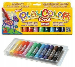 Temperové farby Play Color 12 ks.