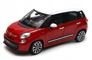 Autíčko pre deti - Model Fiat 500L v mierke 1:24 WELLY