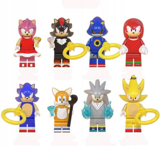 Rozprávková postavička - Figúrky Hračky Sonic Hedgehog Rose Tails 3 S49