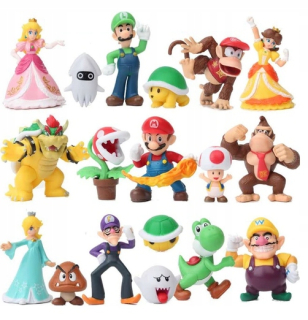 Herná figúrka - Figúrky Super Mario Bros sada 32 ks 4 op