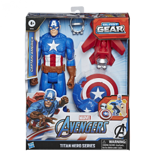 Figúrka Marvel Avengers Captain America Blast Gear