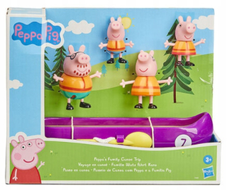 PEPPA PIG CANOE, 4 FÓRKY SÚPRAVA NA KAYAKU VÝLET