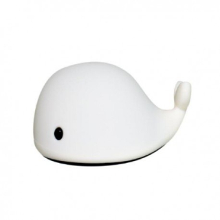 Nočná lampa do detskej izby - Filibabba LED Light Small Whale Christian