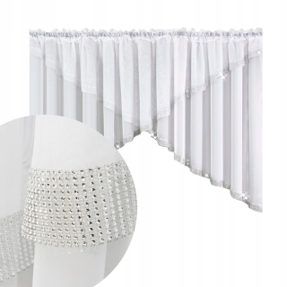 Záclony do detskej izby - Opona kučeravé lokne frog 400x150 voile obálka