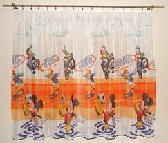 Záclony do detskej izby - Detský závoj na voál s páskou Mickey-NEW