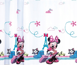 Záclony do detskej izby - Záclony záclony Disney Minnie pre deti