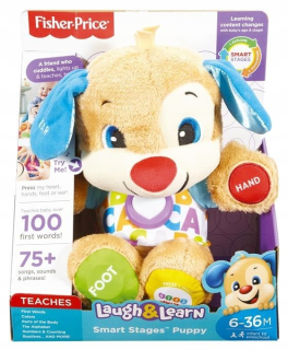 Fisher Price FPM71 Učte sa a smiať UC šteňa